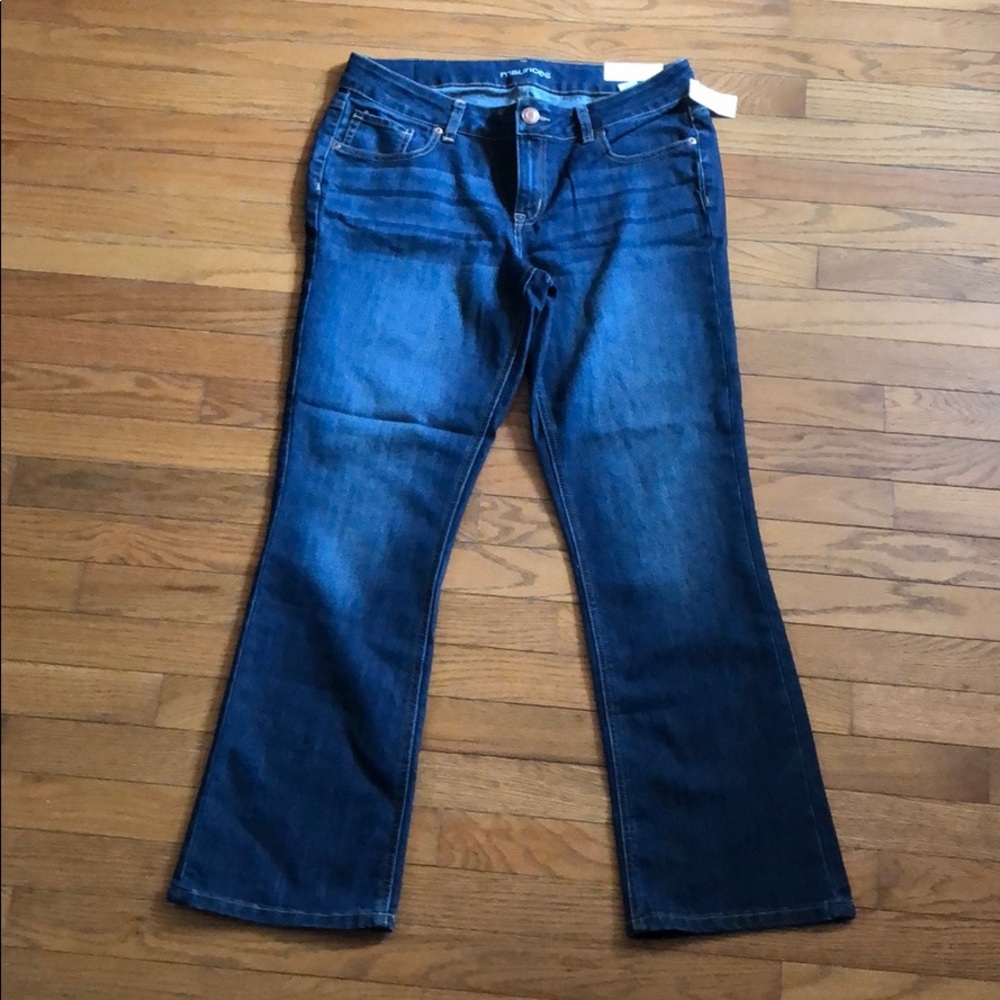 Maurices Mid Rise Slim Boot Jeans